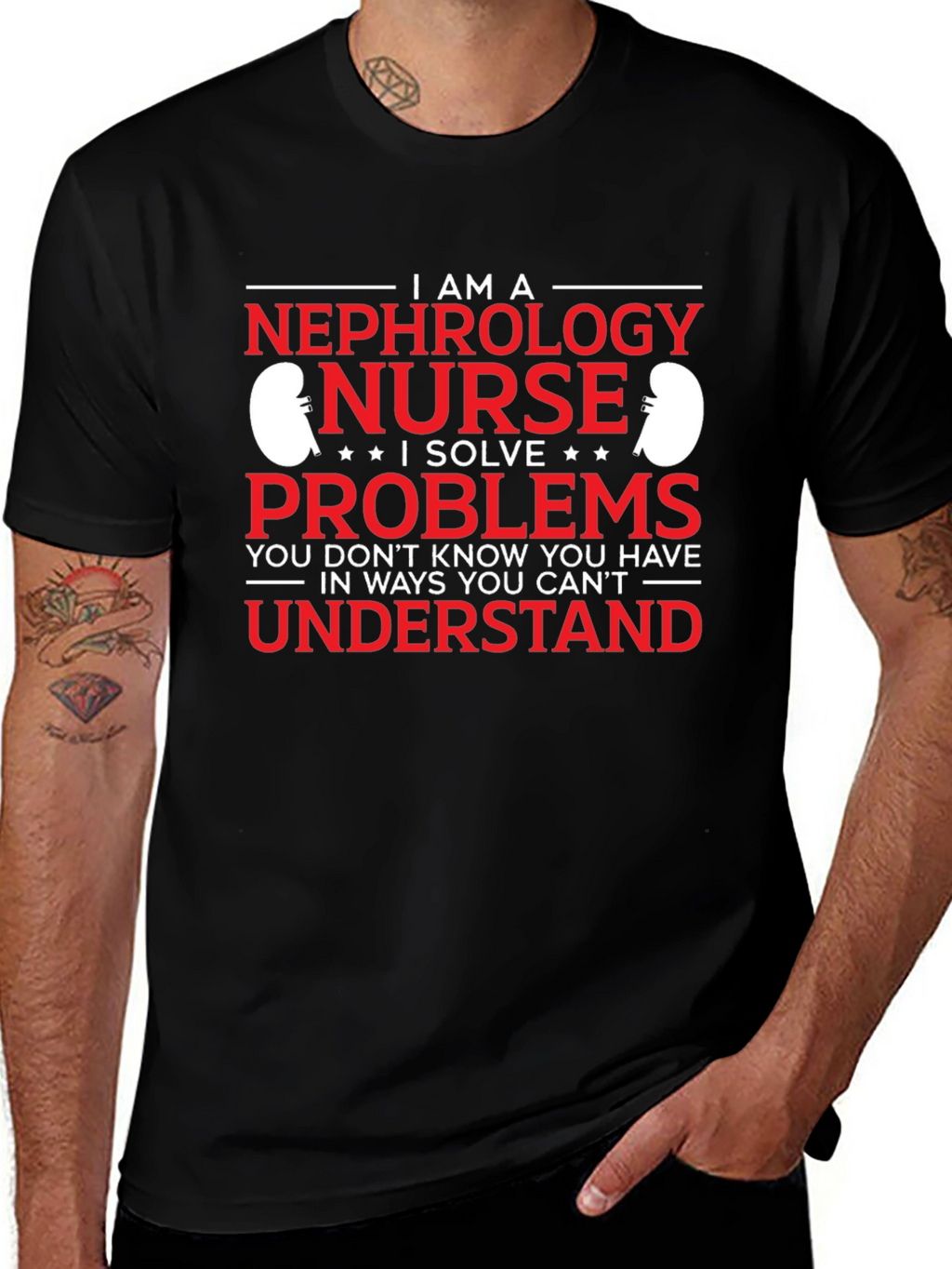 Nephrology Nurse Problem Solver T-Shirt