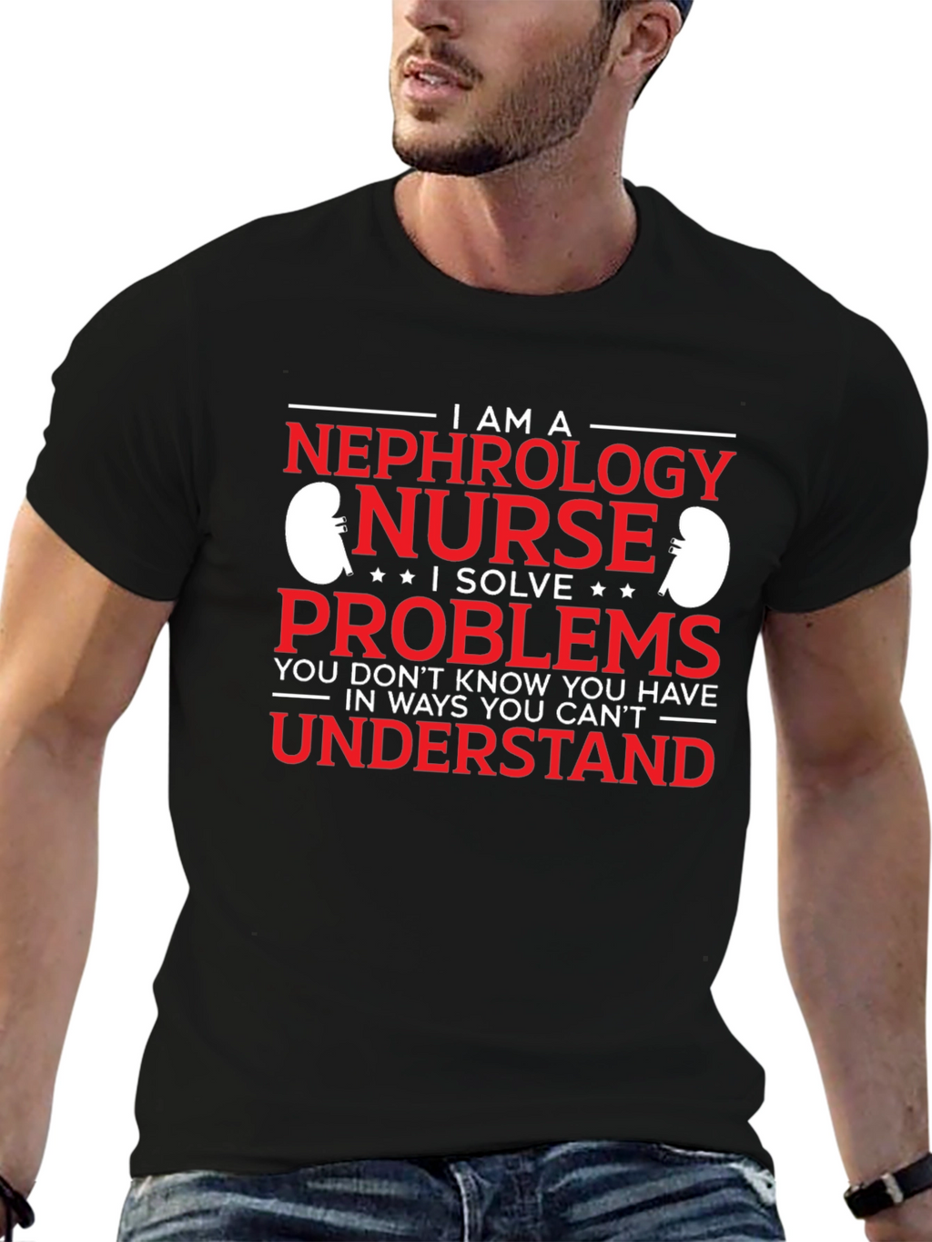 Nephrology Nurse Problem Solver T-Shirt