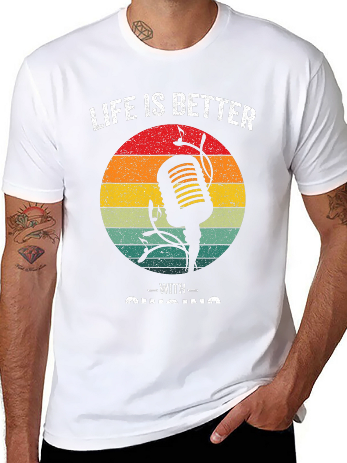 Life is Better With Singing T-Shirt