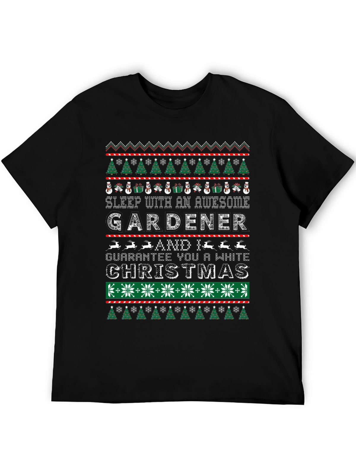 Awesome Gardener Christmas T-Shirt