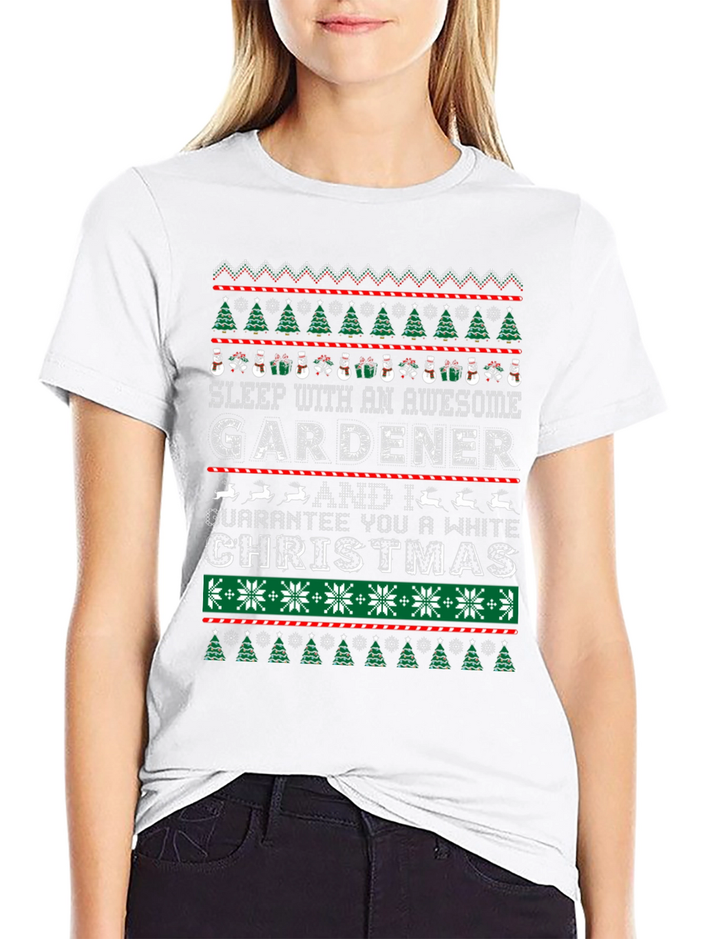 Awesome Gardener Christmas T-Shirt