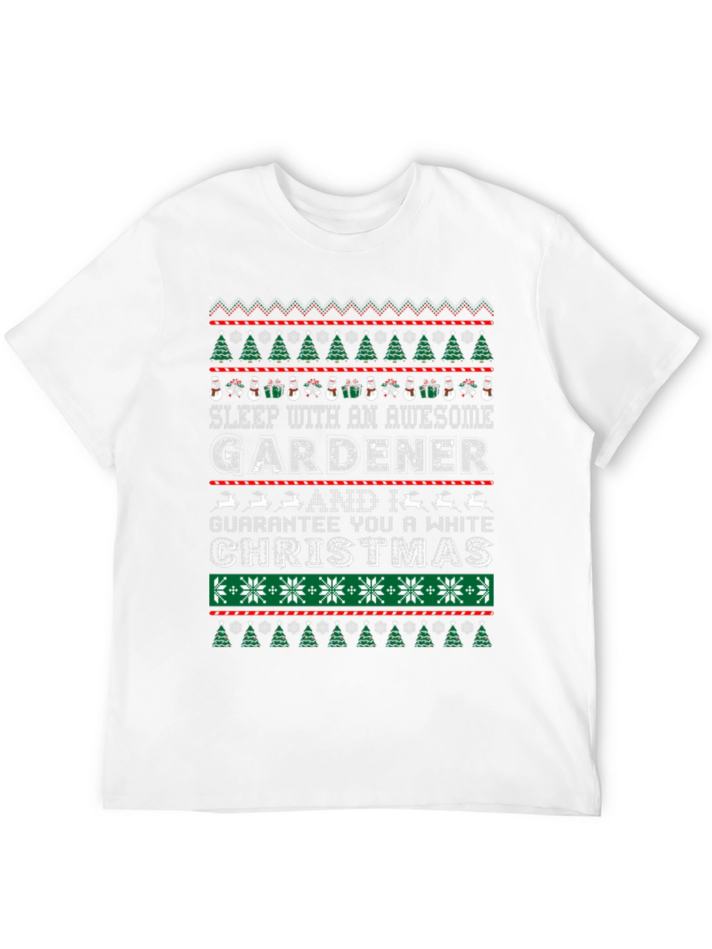 Awesome Gardener Christmas T-Shirt