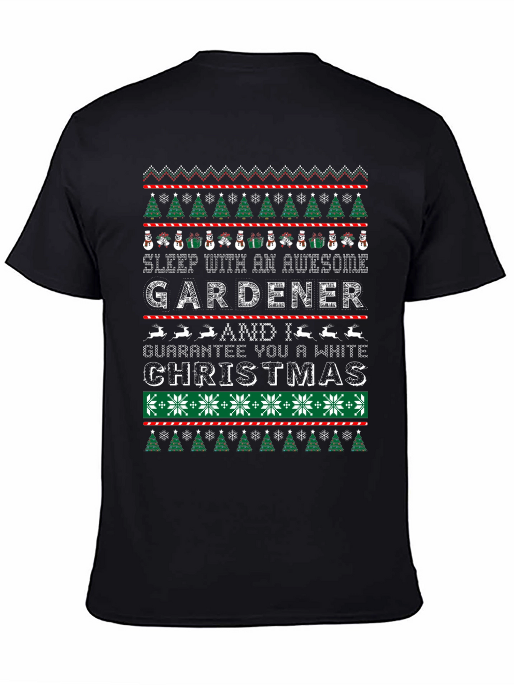 Awesome Gardener Christmas T-Shirt