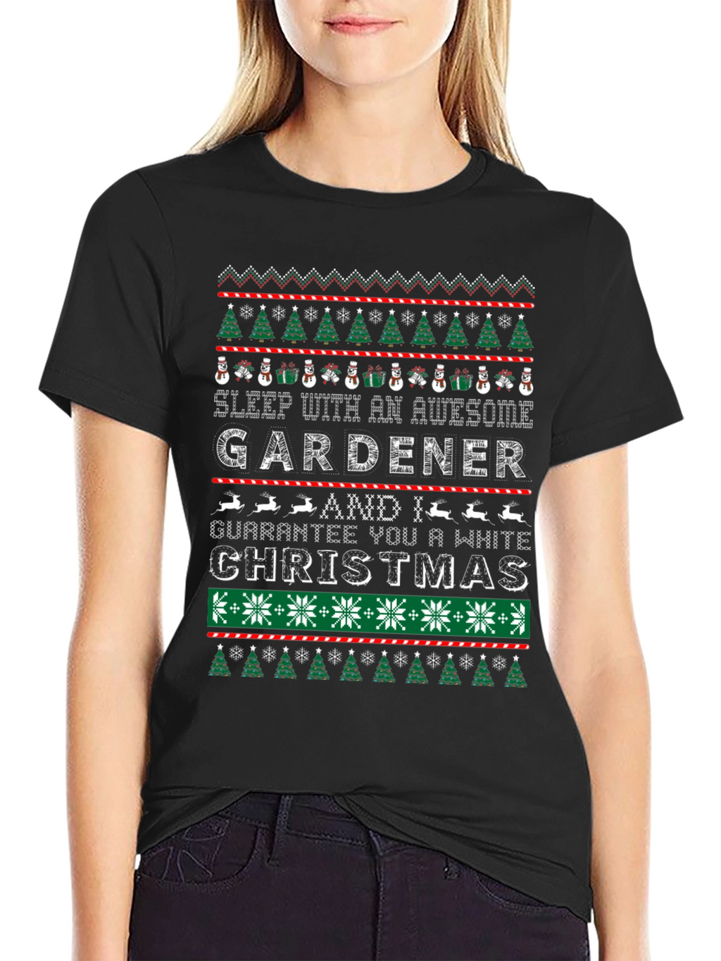 Awesome Gardener Christmas T-Shirt