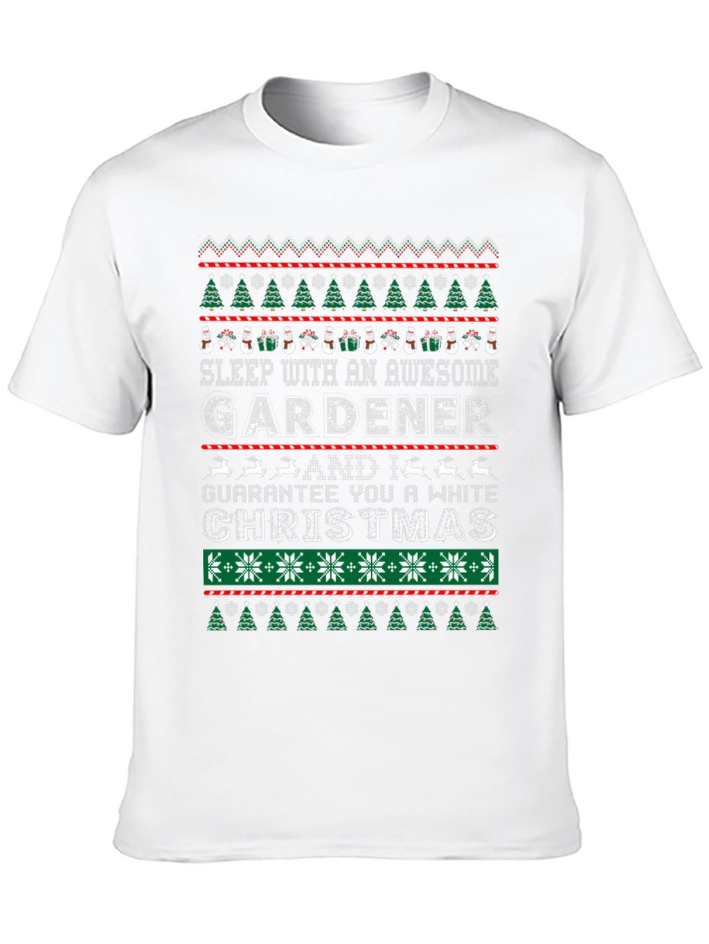 Awesome Gardener Christmas T-Shirt
