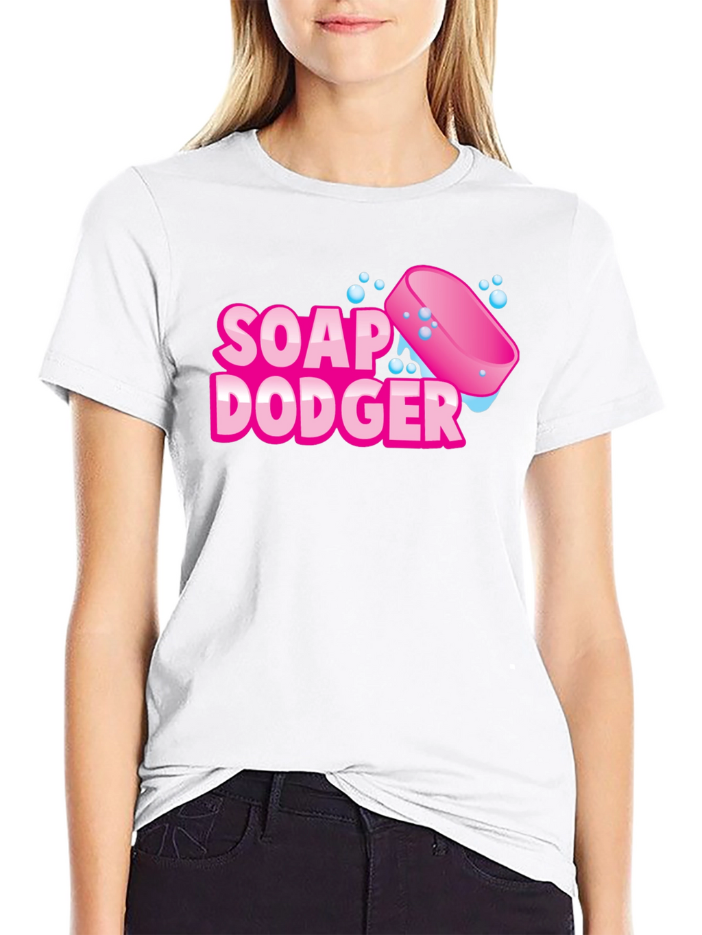 Soap Dodger Graphic T-Shirt - Black Cotton Tee