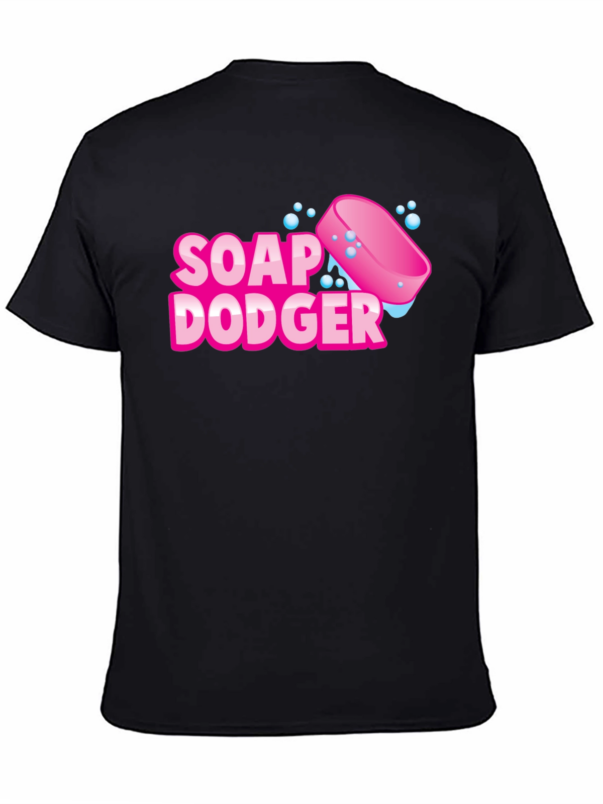 Soap Dodger Graphic T-Shirt - Black Cotton Tee