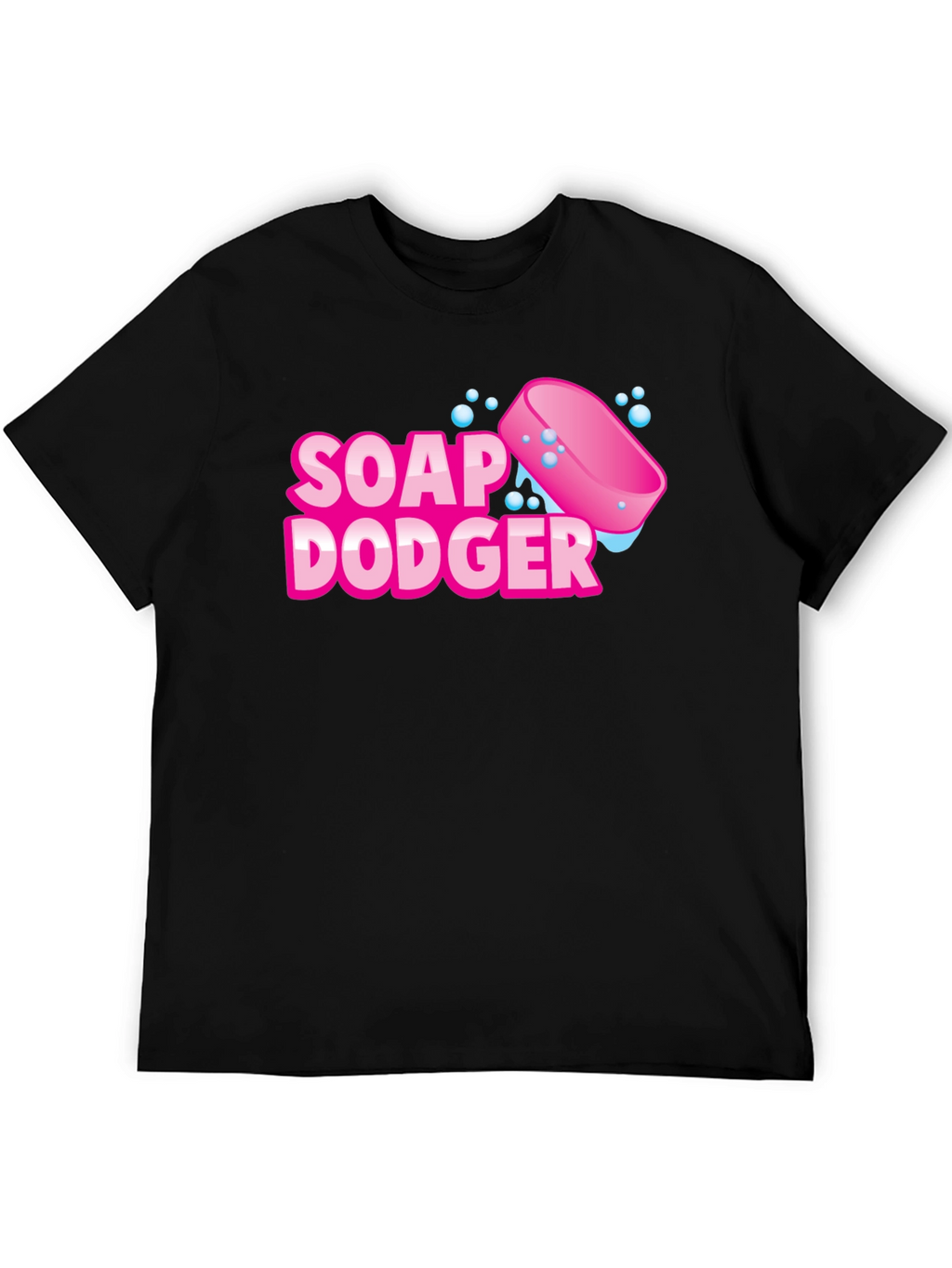 Soap Dodger Graphic T-Shirt - Black Cotton Tee