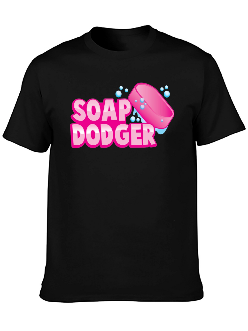 Soap Dodger Graphic T-Shirt - Black Cotton Tee
