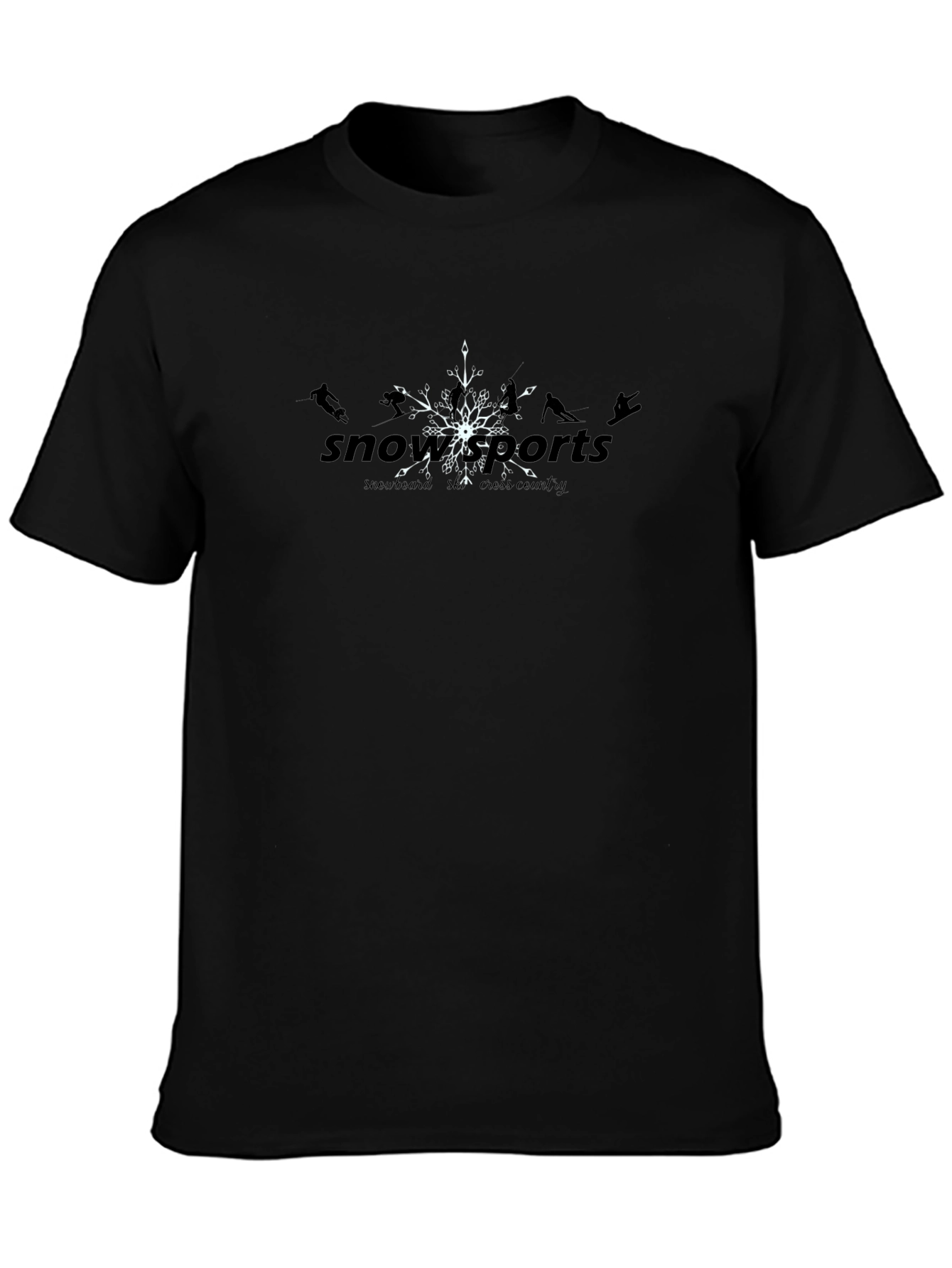 Snowsports Snowflake Tee - Winter Sports Apparel
