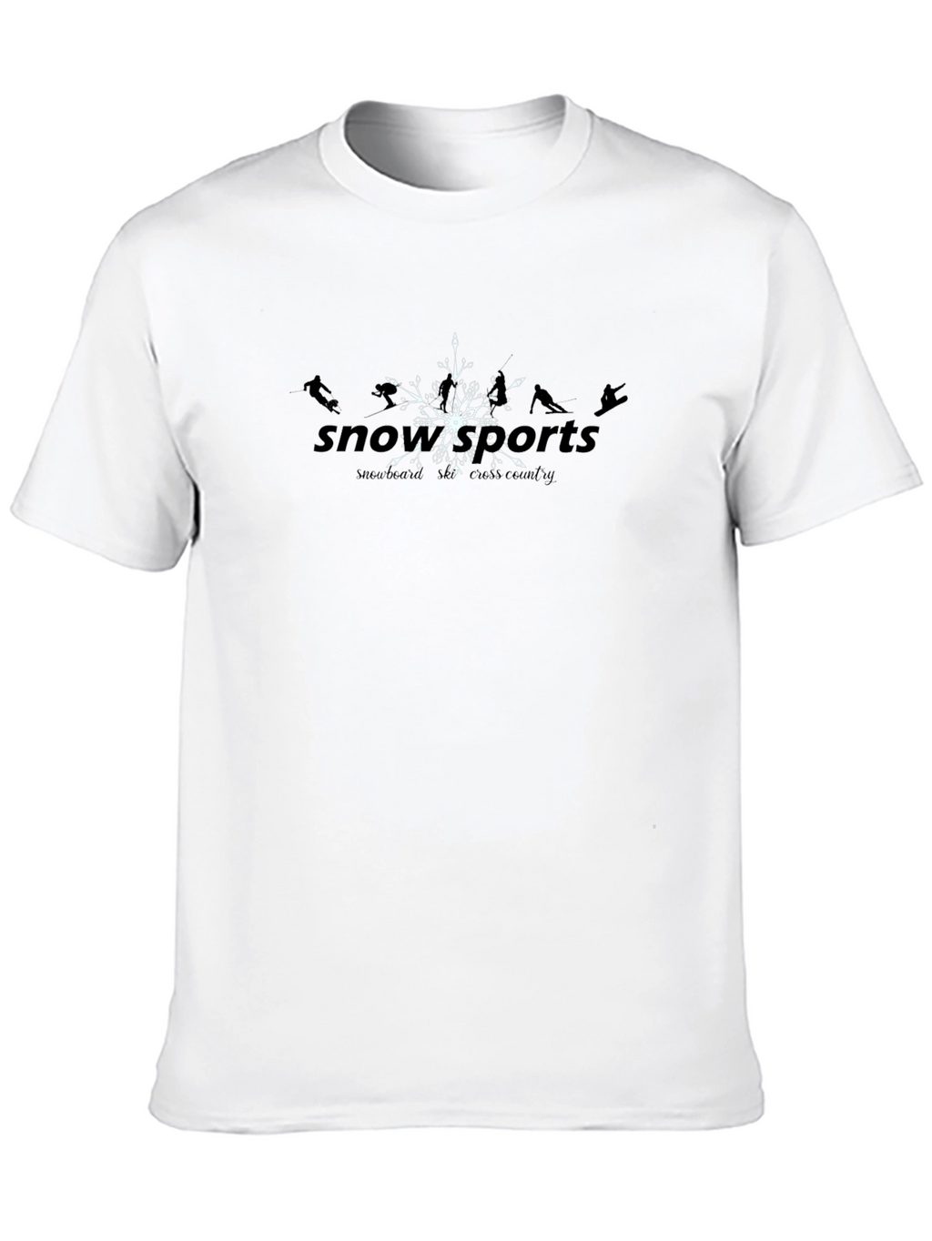 Snowsports Snowflake Tee - Winter Sports Apparel