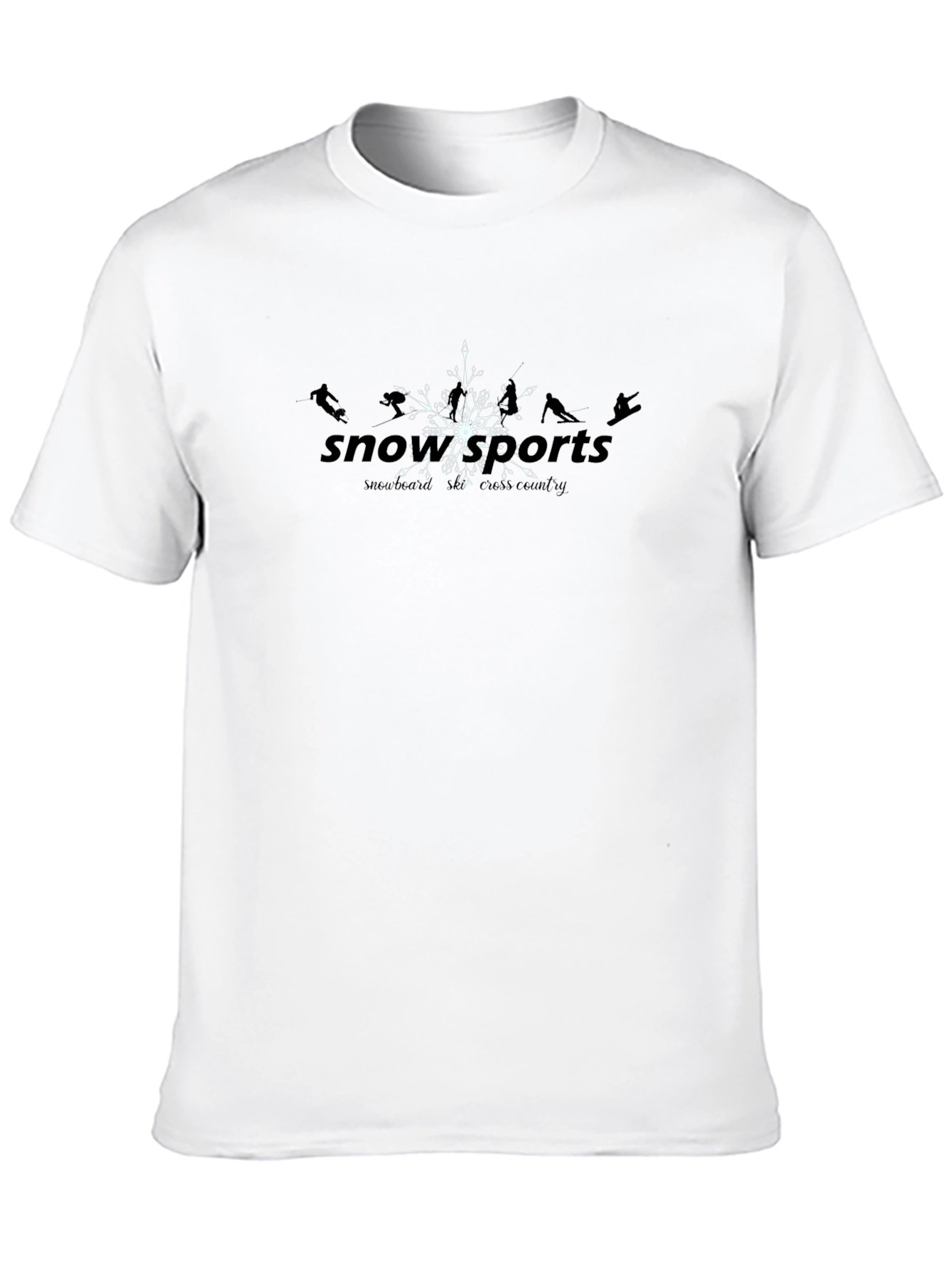Snowsports Snowflake Tee - Winter Sports Apparel