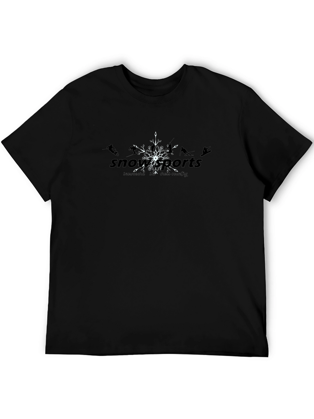 Snowsports Snowflake Tee - Winter Sports Apparel