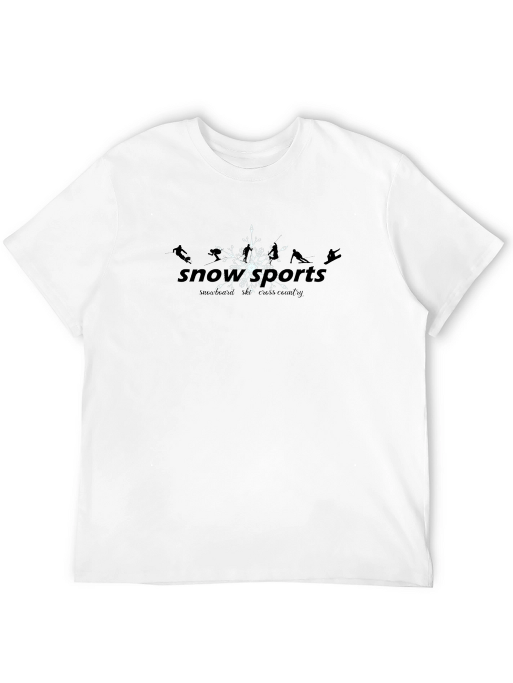 Snowsports Snowflake Tee - Winter Sports Apparel