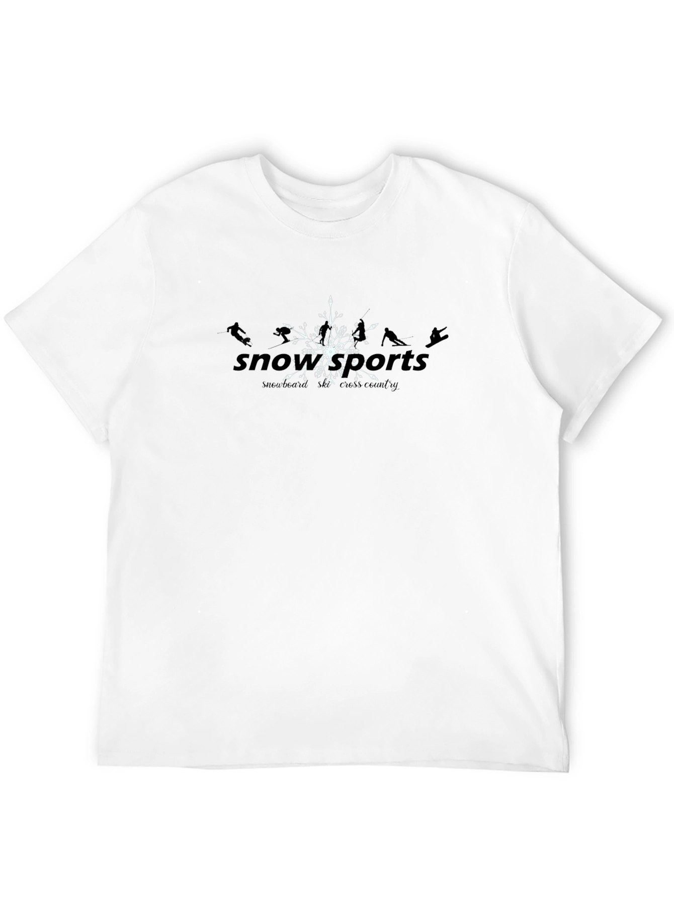 Snowsports Snowflake Tee - Winter Sports Apparel