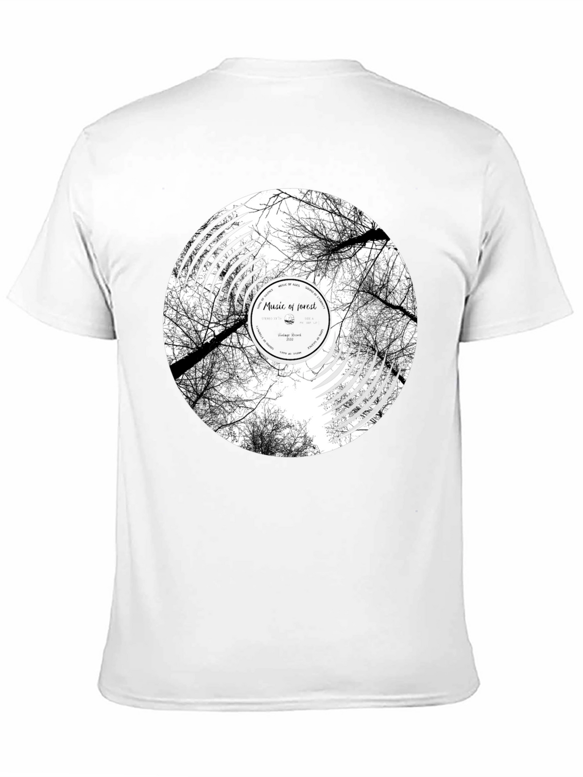 Music of Forest Black Graphic Tee