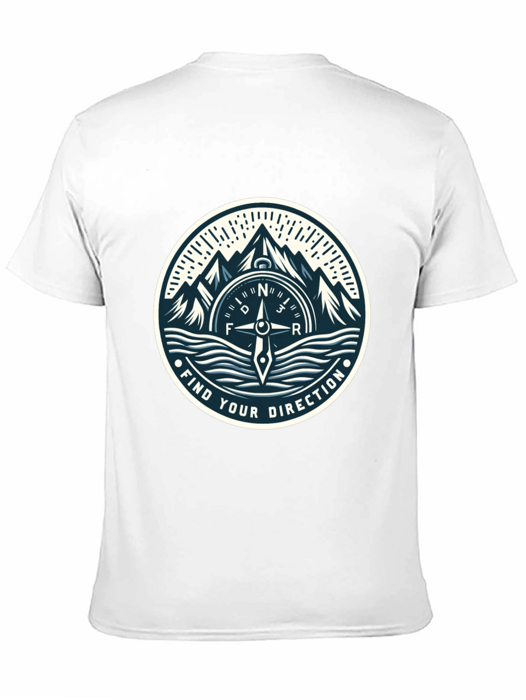 Direction Compass Graphic Tee - Adventure Awaits!