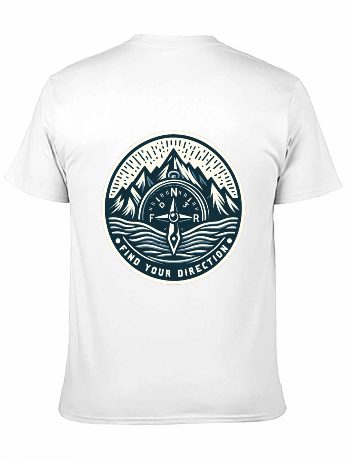 Direction Compass Graphic Tee - Adventure Awaits!