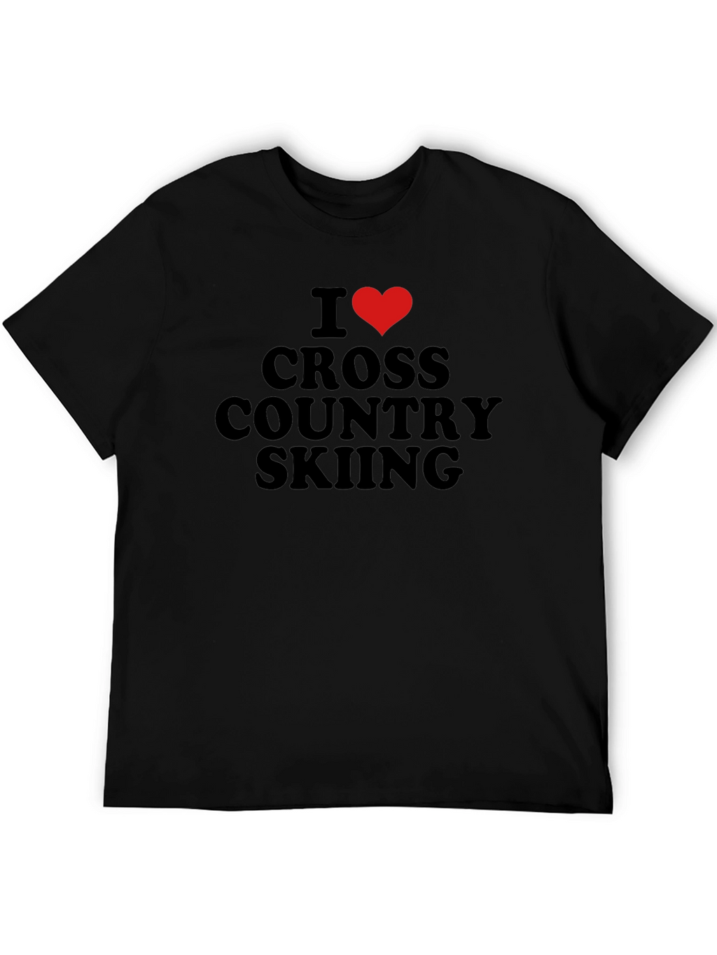 I Love Cross Country Skiing T-Shirt