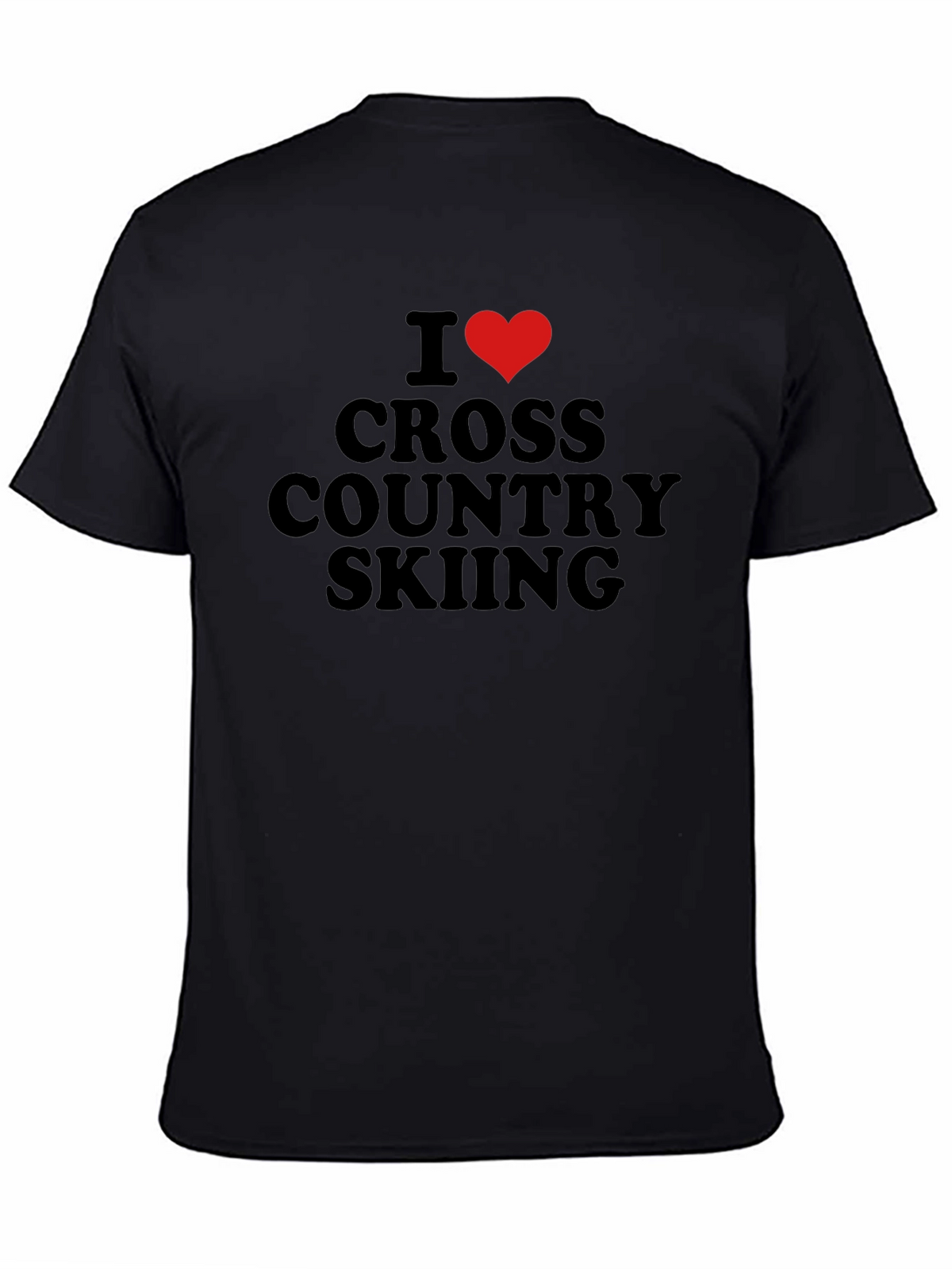 I Love Cross Country Skiing T-Shirt
