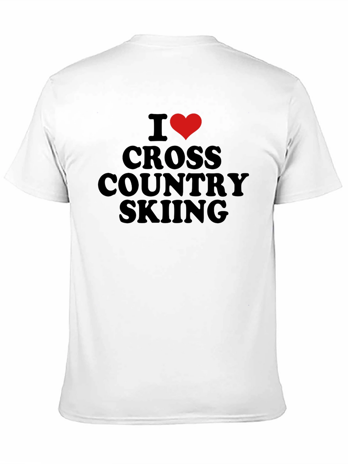 I Love Cross Country Skiing T-Shirt