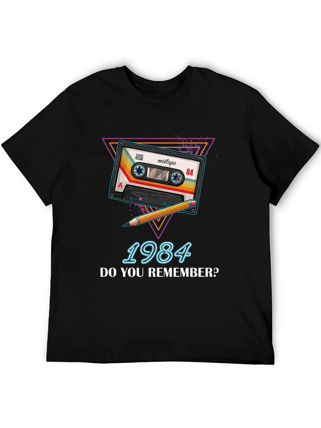 Retro 1984 Mixtape T-Shirt - Do You Remember?