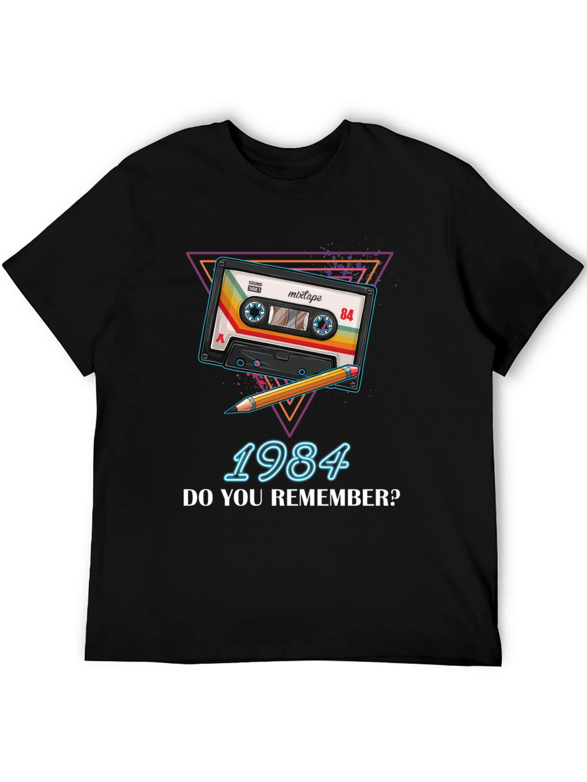 Retro 1984 Mixtape T-Shirt - Do You Remember?