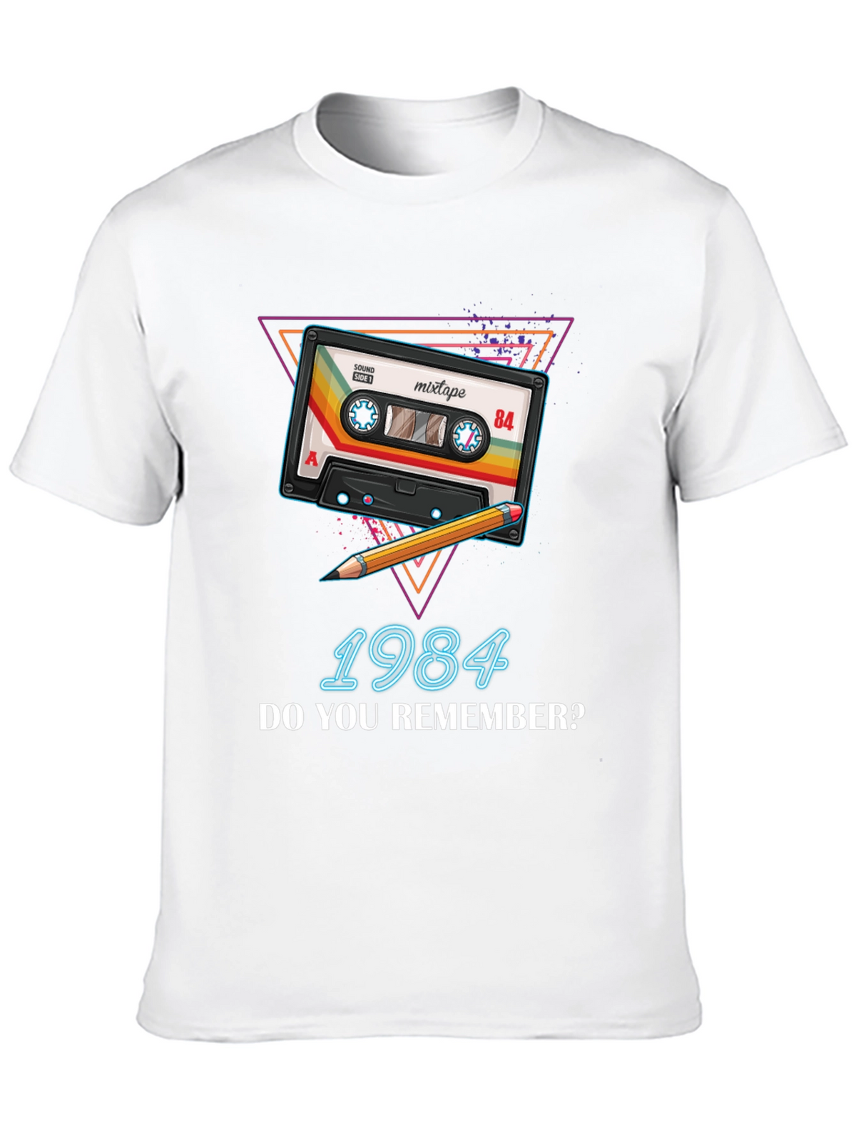 Retro 1984 Mixtape T-Shirt - Do You Remember?