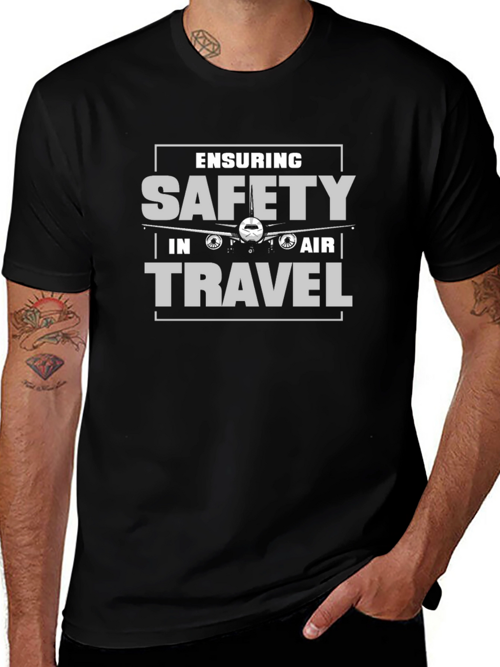 Ensuring Safety In Air Travel T-Shirt