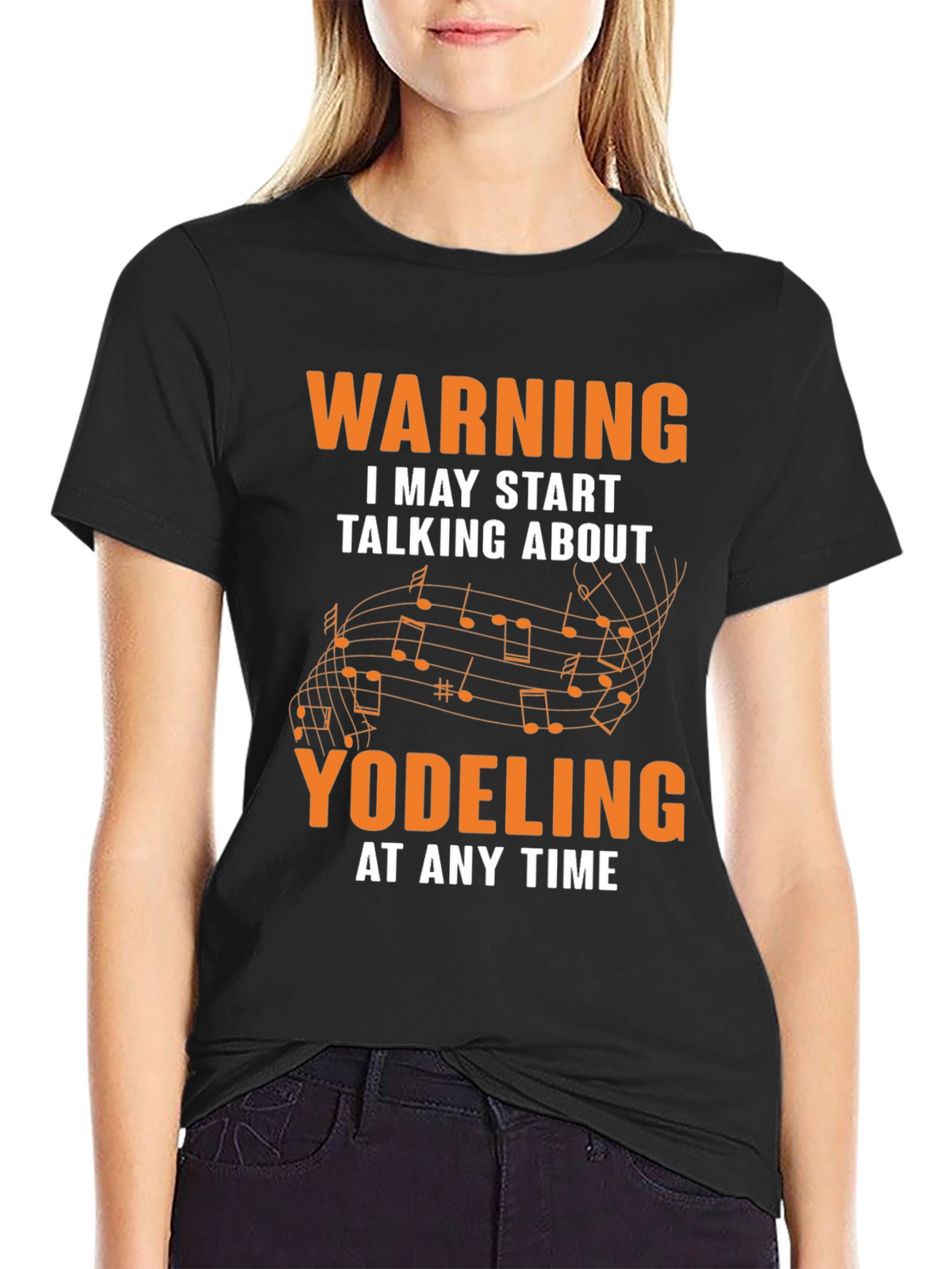 Warning May Start Talking About Yodeling T-Shirt