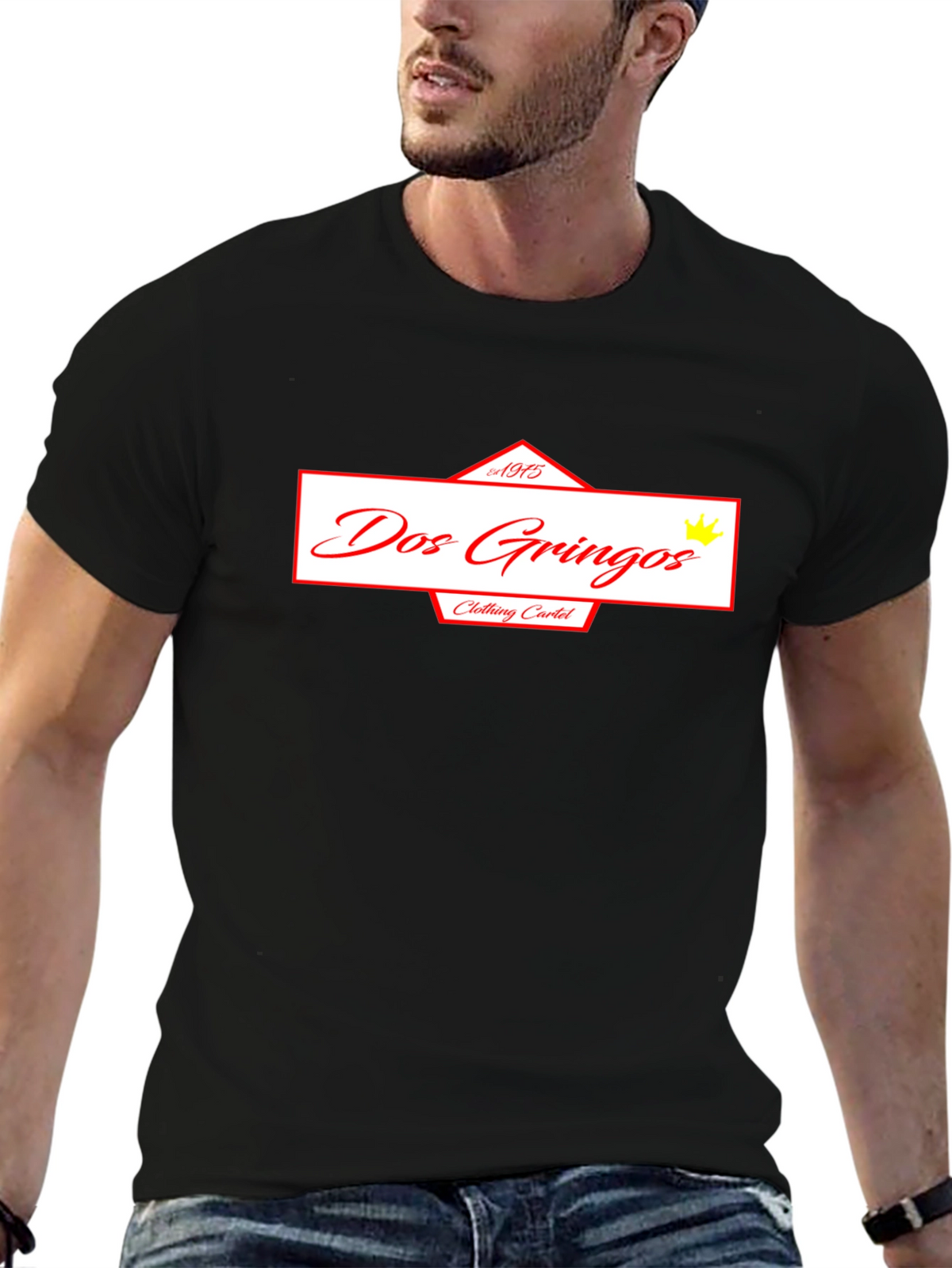 Dos Gringos Black T-Shirt