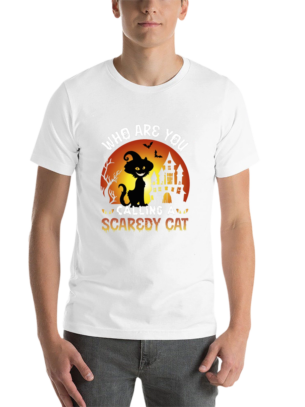 Halloween Black Cat T-Shirt