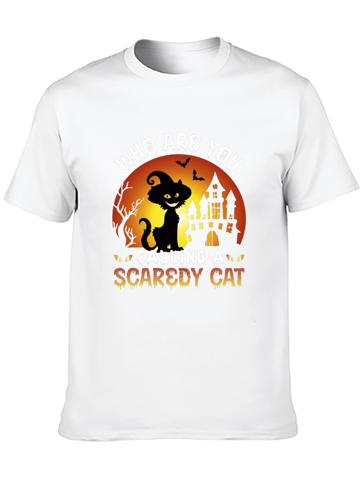 Halloween Black Cat T-Shirt