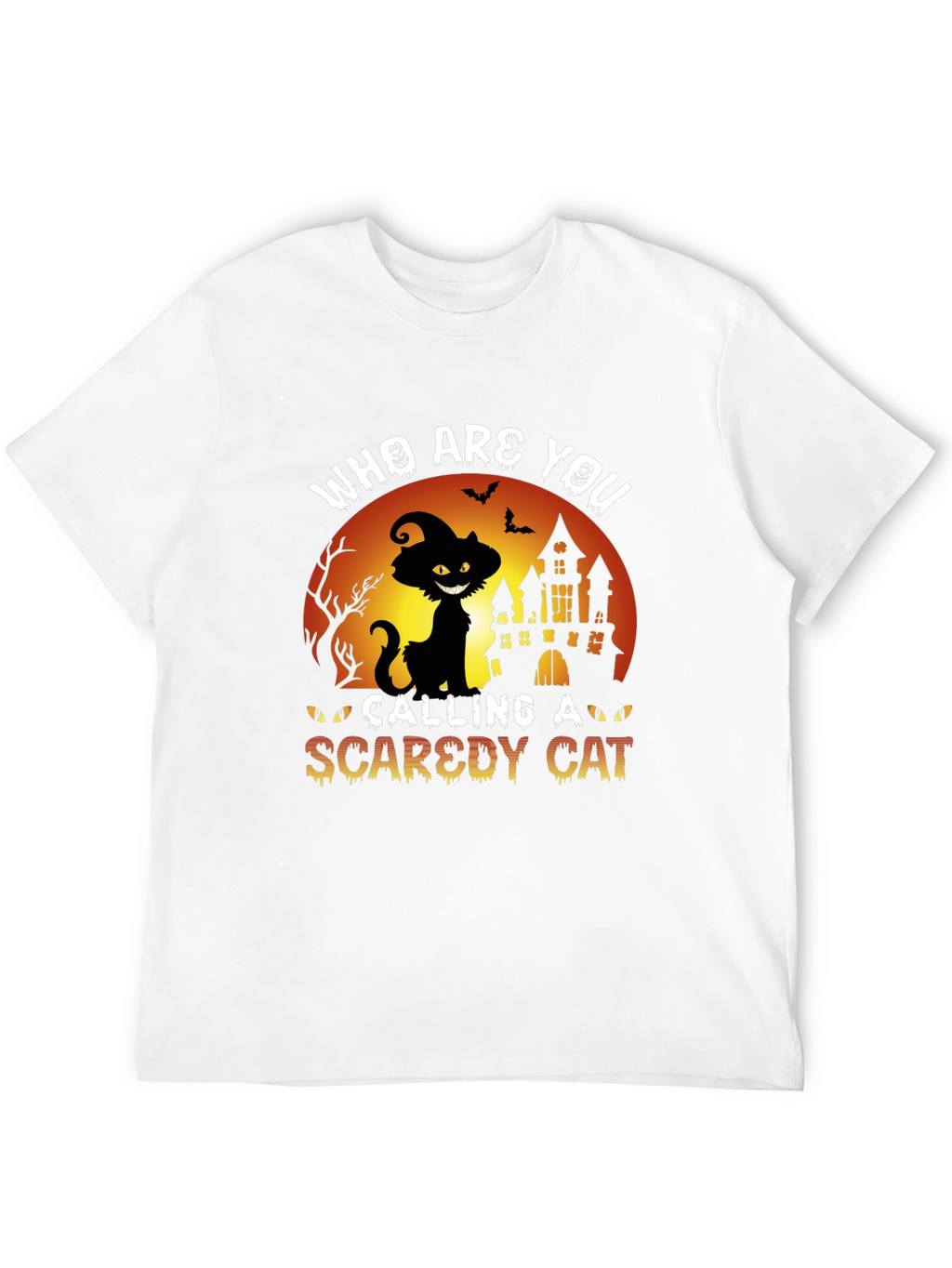 Halloween Black Cat T-Shirt