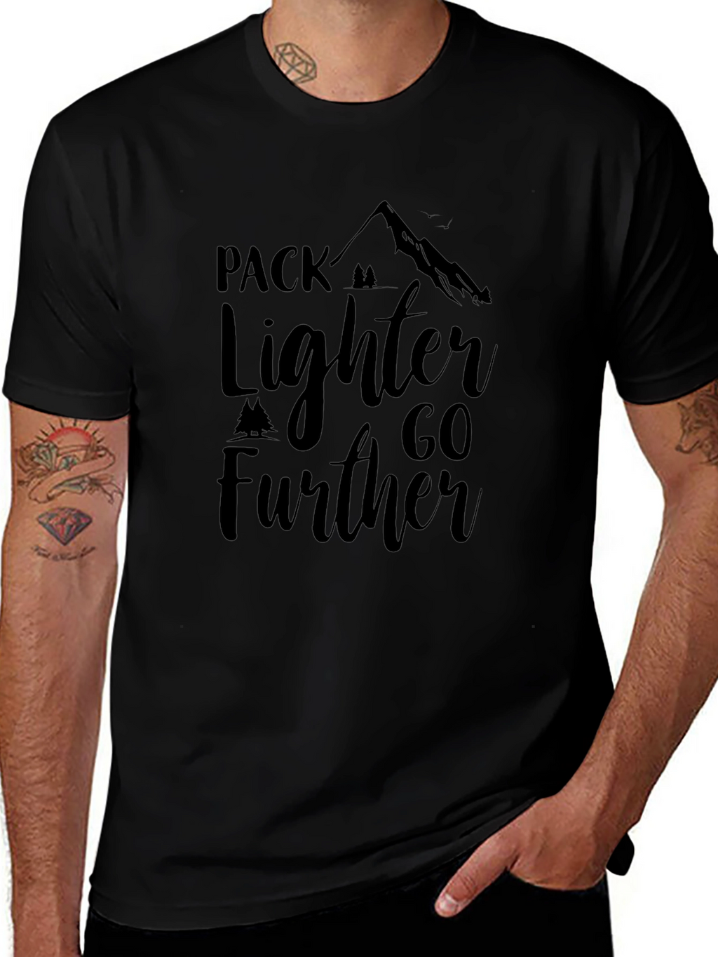 Pack Lighter Go Further Graphic Tee