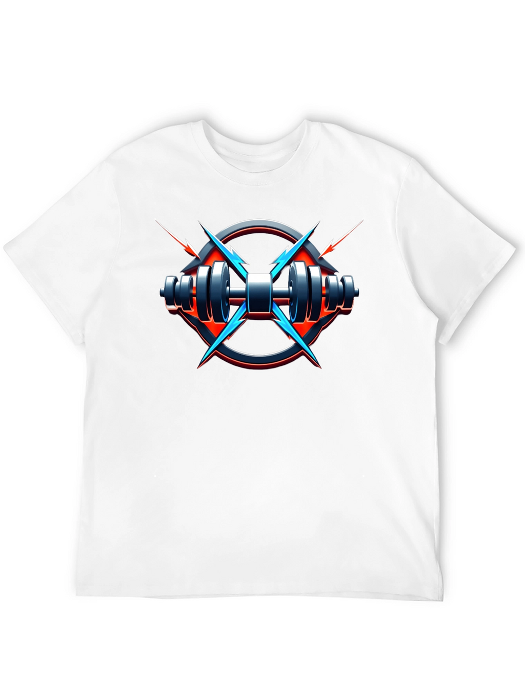 Electric Gym T-Shirt - Black Fitness Tee