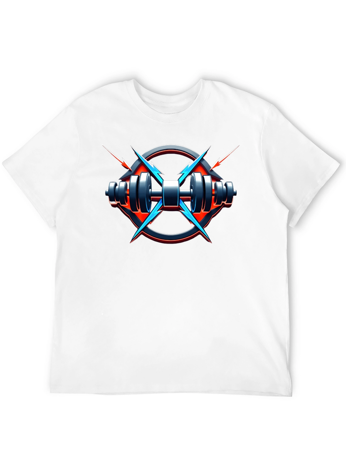 Electric Gym T-Shirt - Black Fitness Tee
