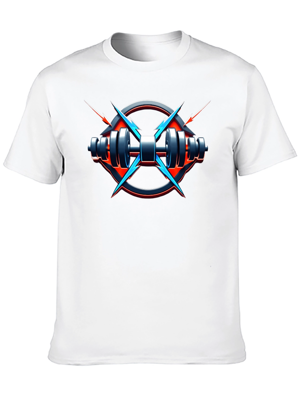 Electric Gym T-Shirt - Black Fitness Tee