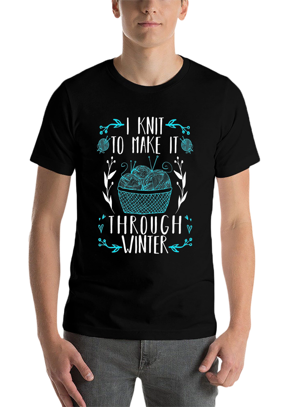 I Knit to Make it Through Winter T-Shirt