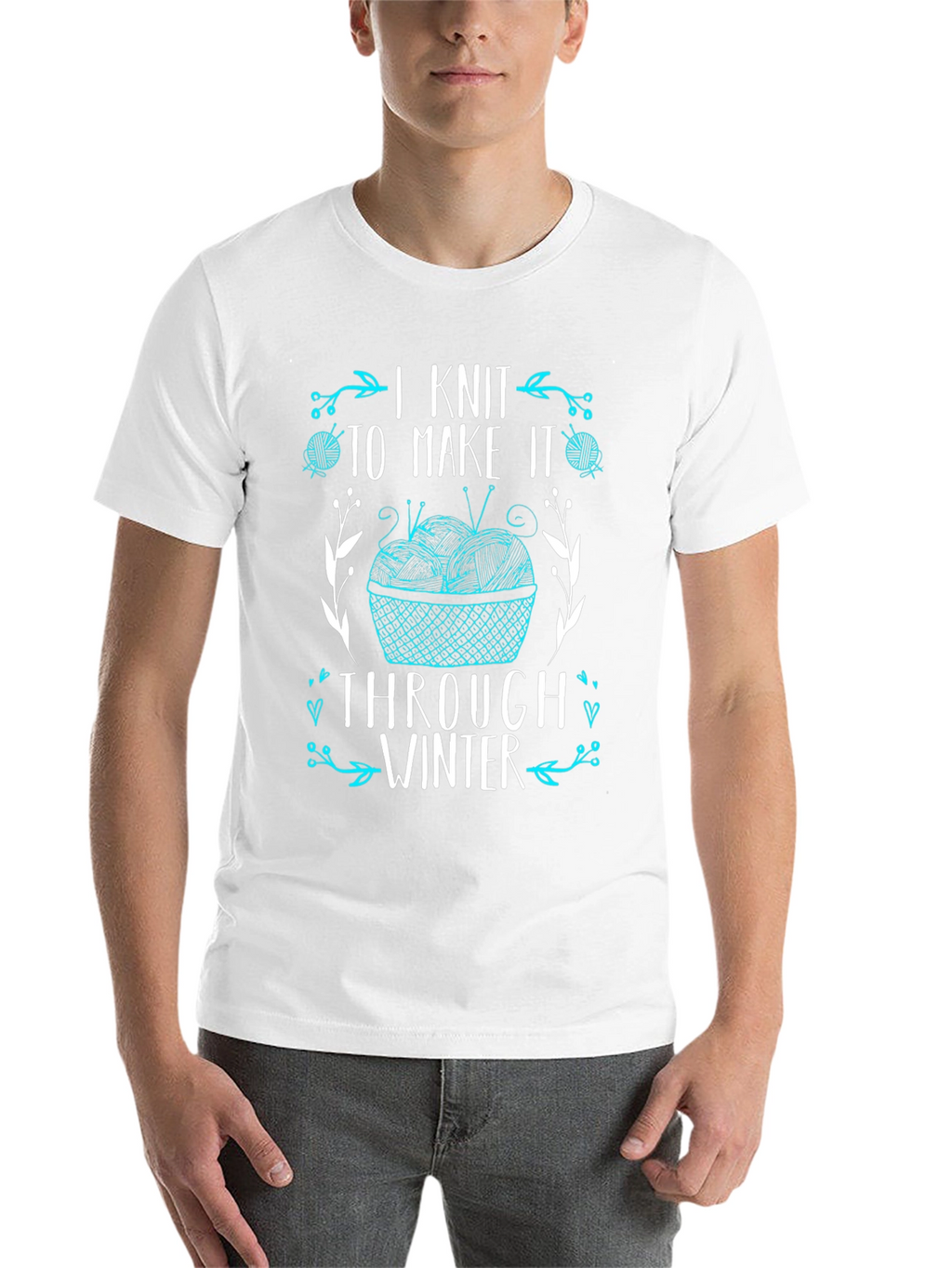 I Knit to Make it Through Winter T-Shirt