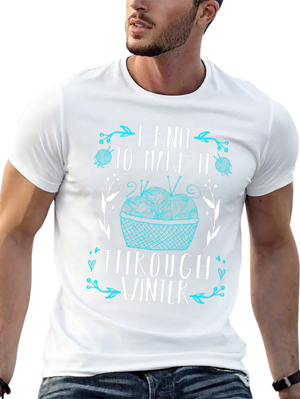 I Knit to Make it Through Winter T-Shirt