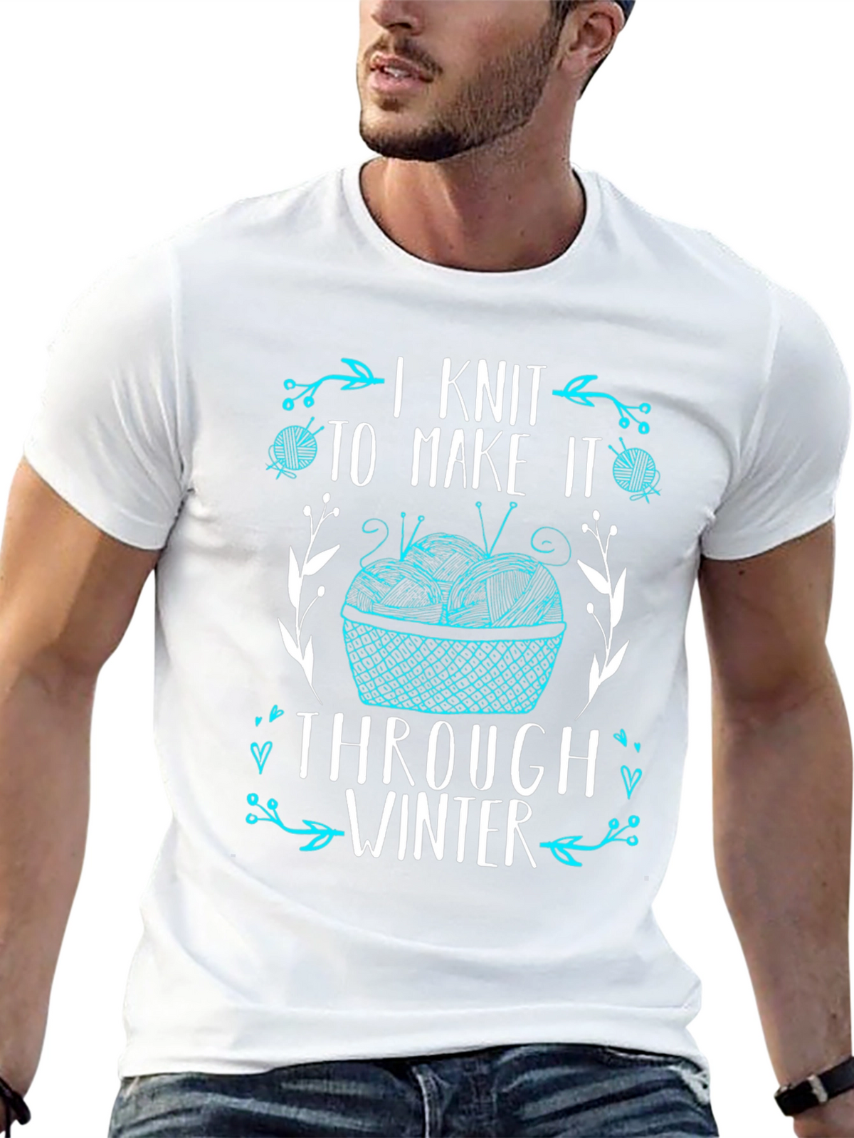 I Knit to Make it Through Winter T-Shirt