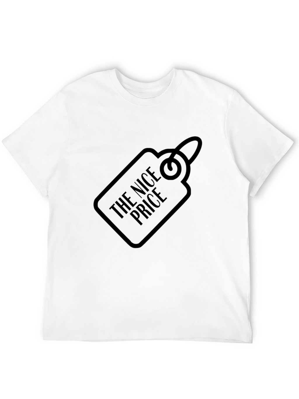 The Nice Price Black Tee Shirt