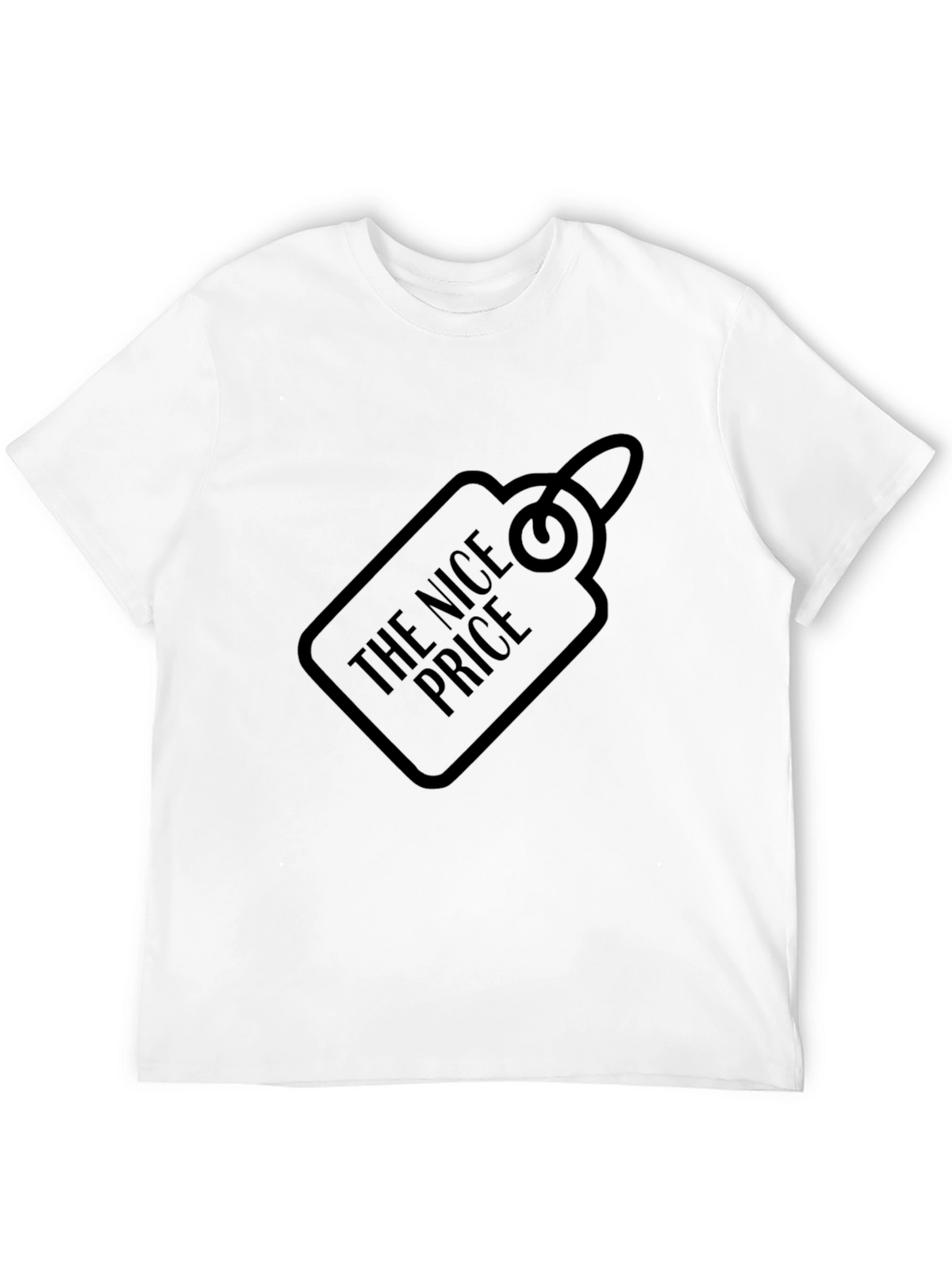 The Nice Price Black Tee Shirt
