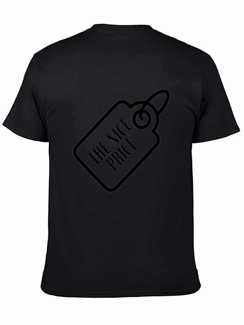 The Nice Price Black Tee Shirt