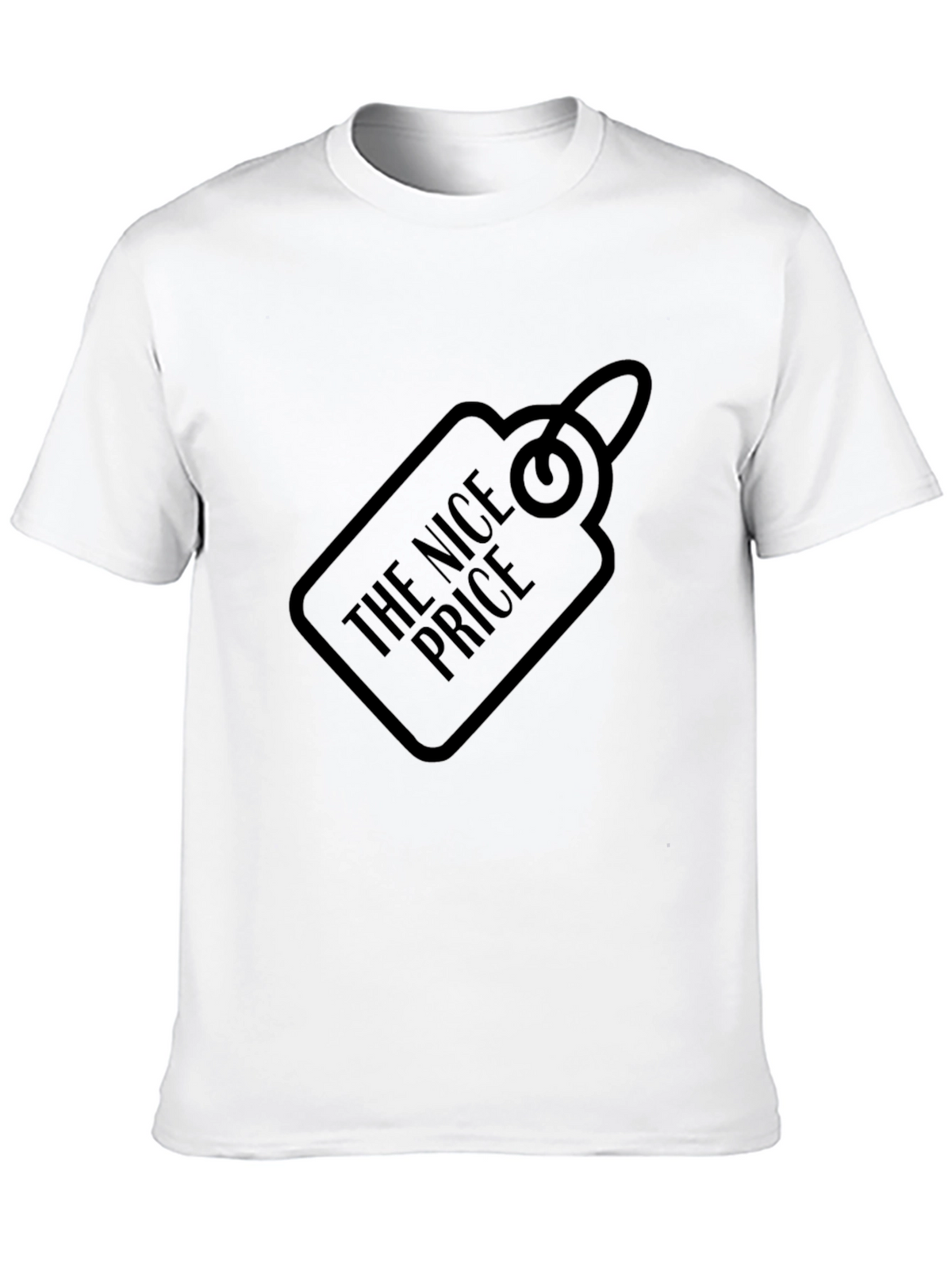 The Nice Price Black Tee Shirt