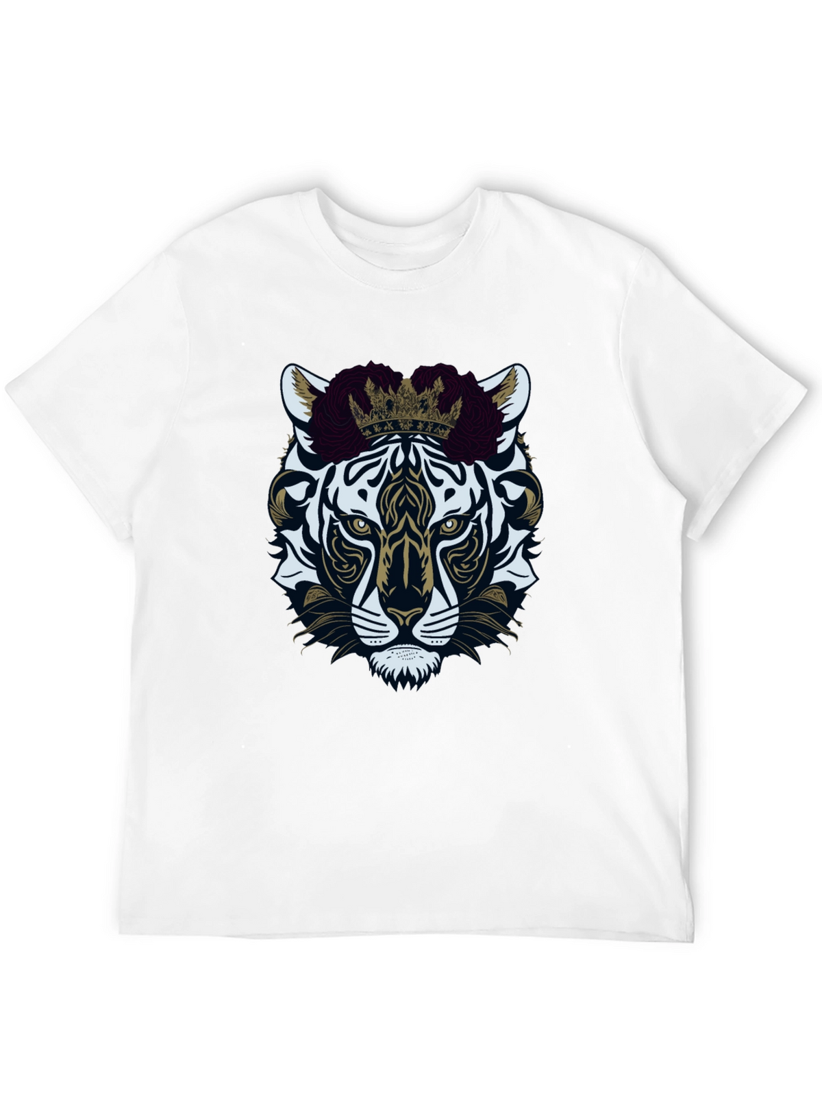 Tiger King Graphic Tee - Premium Black Cotton