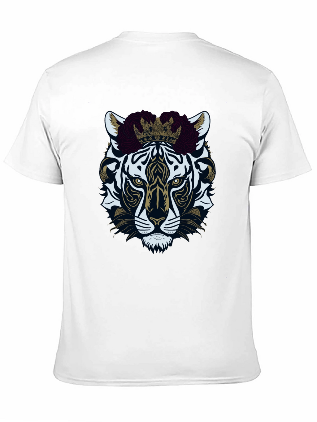 Tiger King Graphic Tee - Premium Black Cotton