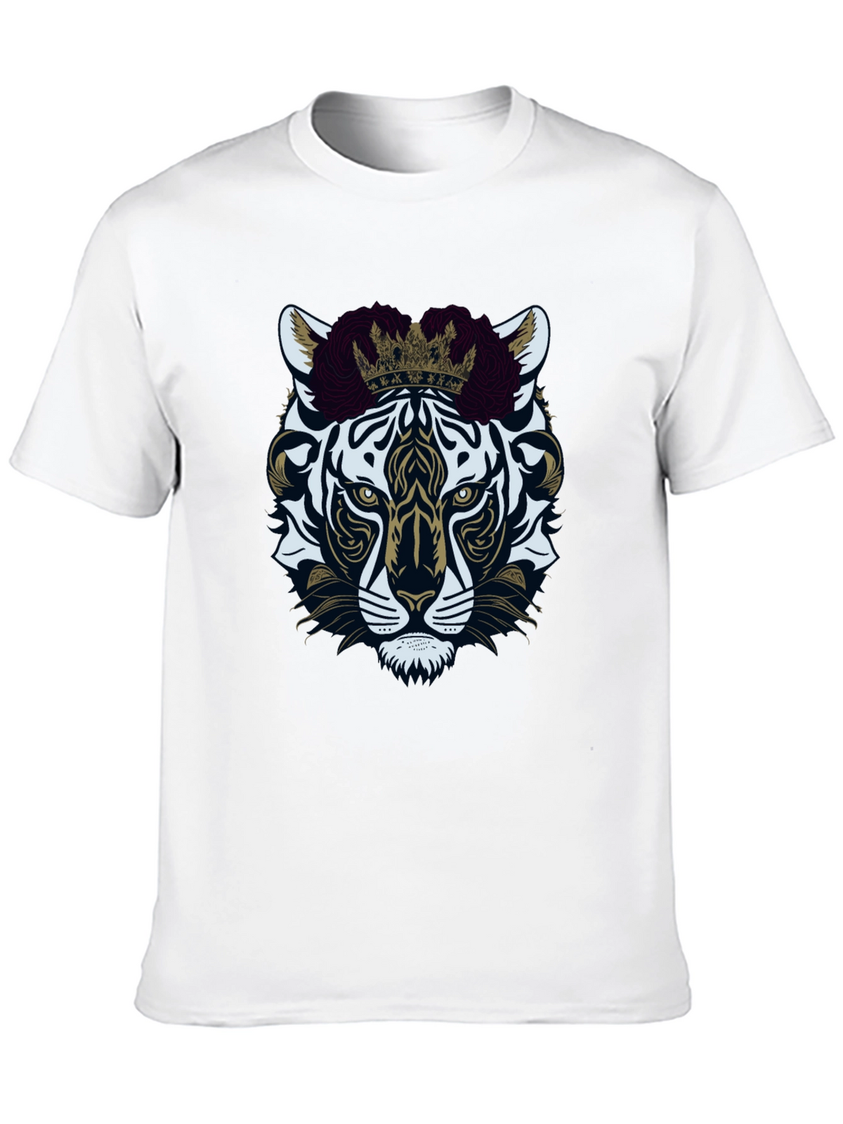 Tiger King Graphic Tee - Premium Black Cotton