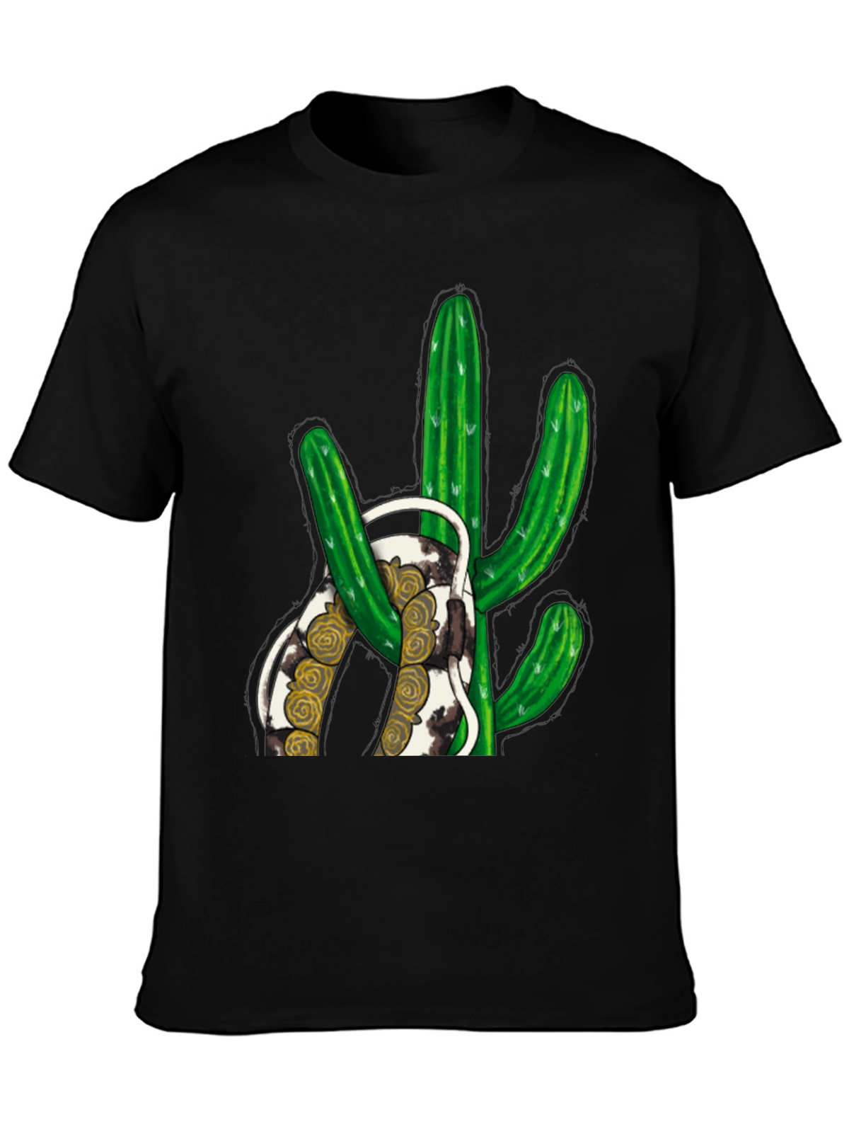 Cactus Graphic Print Tee